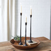 Thumbnail for Set of Three Chaplins Taper Candle Holders