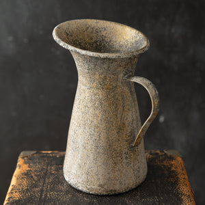 Wide Mouth Charcoal Pitcher