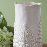 Thumbnail for Stoneware Fern Leaf Vase