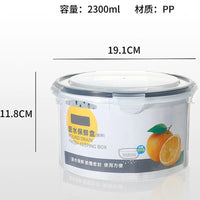 Thumbnail for Clear Fresh-Keeper Box – Drain Basket for Veggies & Fruits!