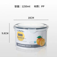 Thumbnail for Clear Fresh-Keeper Box – Drain Basket for Veggies & Fruits!