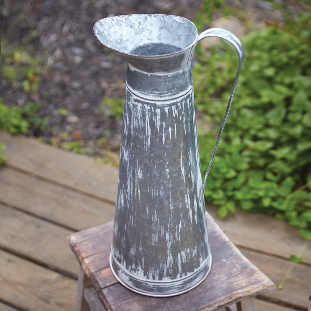 metal pitcher