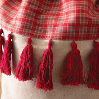 Thumbnail for Plaid and Tassels Toy Sack