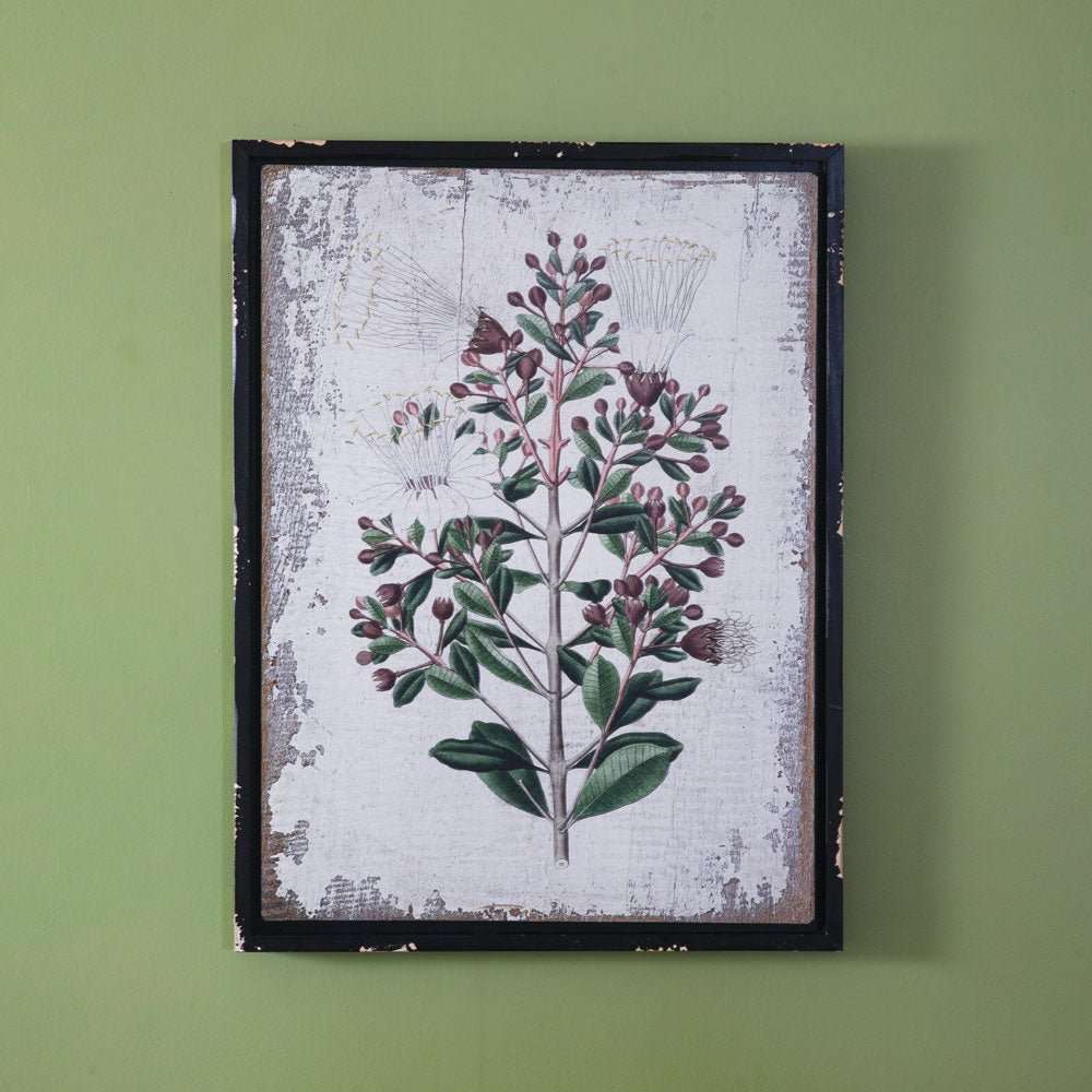 Botanical Olive Branch Wall Decor - Decorative Plaques