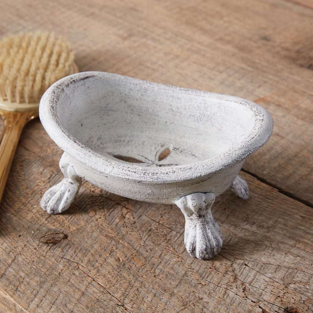 Cast Iron Clawfoot Tub Soap Dish - Soap Dishes & Holders