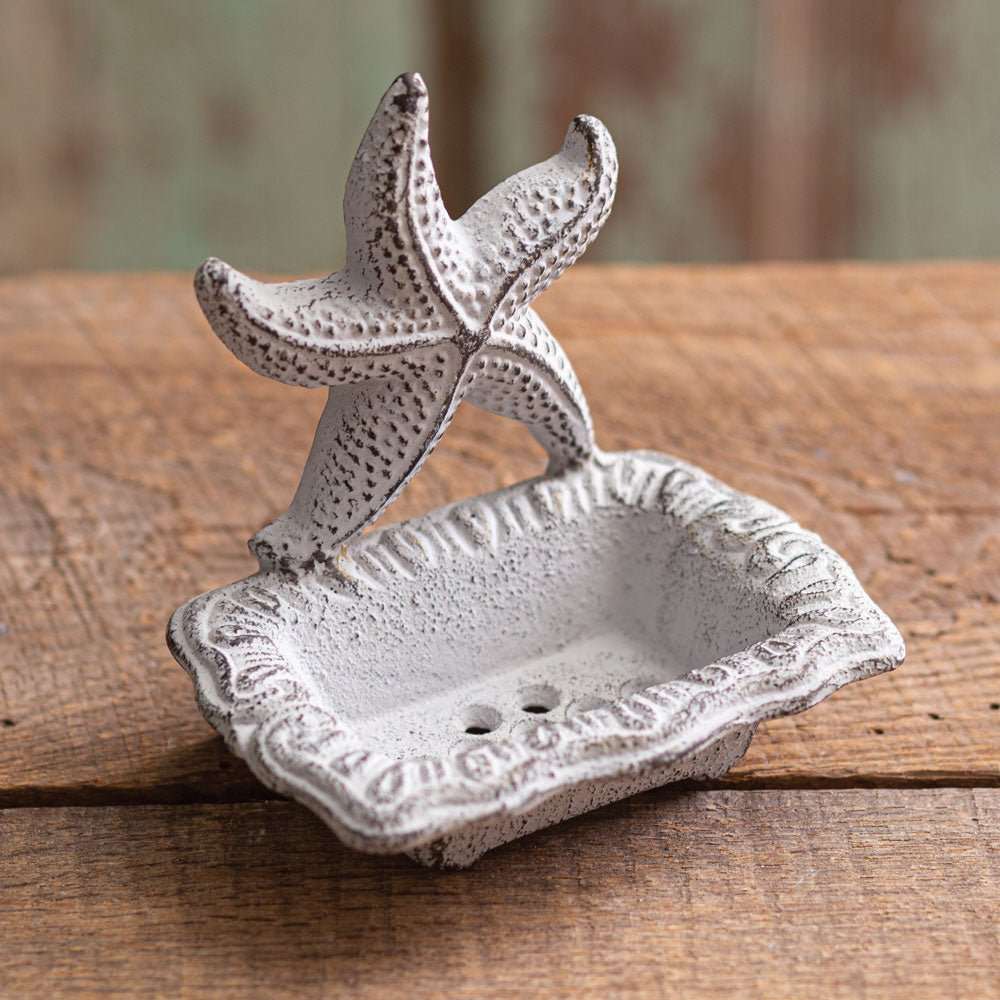 Cast Iron Starfish Soap Dish - Soap Dishes & Holders