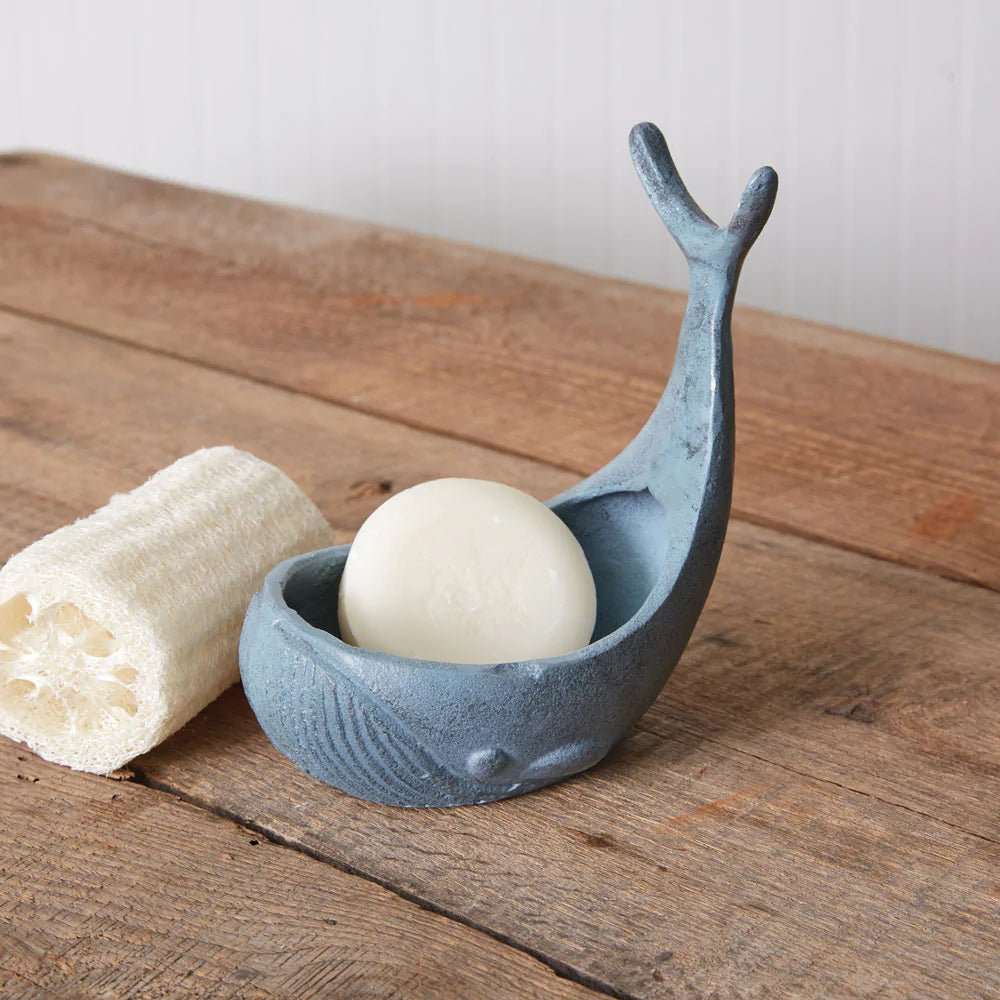 Cast Iron Whale Soap Dish - Soap Dishes & Holders