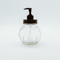 Thumbnail for Mamma Mia's Closet Clear Glass Nut House Soap Dispenser Soap & Lotion Dispensers 