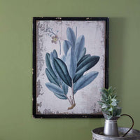 Thumbnail for Framed Botanical Rubber Plant Wall Print - Decorative Plaques