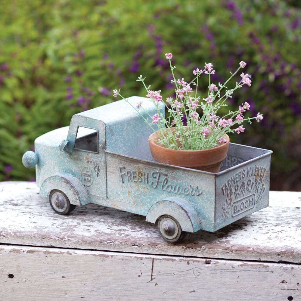 Fresh Flowers Truck Planter - Pots & Planters