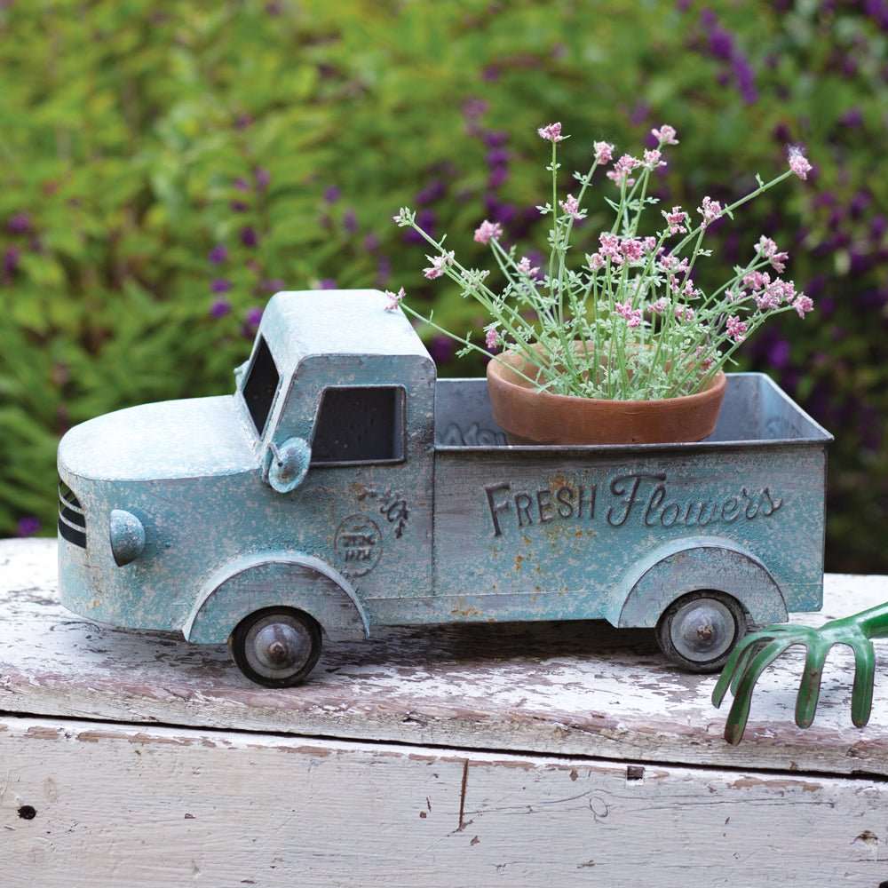 Fresh Flowers Truck Planter - Pots & Planters