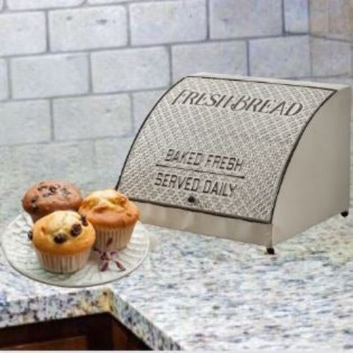 Mamma Mia's Closet Farmhouse Kitchen Bread Box Bread Boxes & Bags 