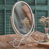 Thumbnail for Mamma Mia's Closet Kinsley Oval Tabletop Mirror Mirrors 