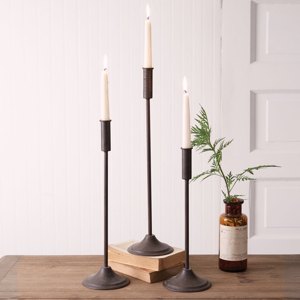 Mamma Mia's Closet Three Chatham Taper Candle Holders Candle Holders 