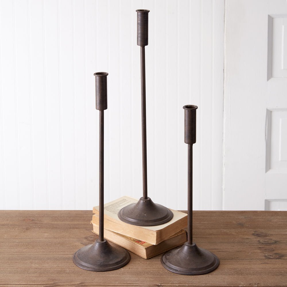 Mamma Mia's Closet Three Chatham Taper Candle Holders Candle Holders 