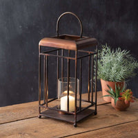 Thumbnail for Winston Pillar Candle Lantern - Candle Holders